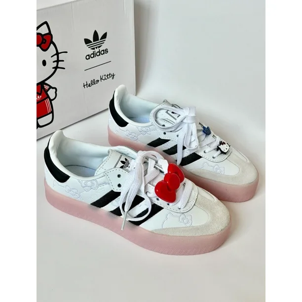 Adidas Originals Sambae Hello Kitty Unisex Interesting Casual Shoes