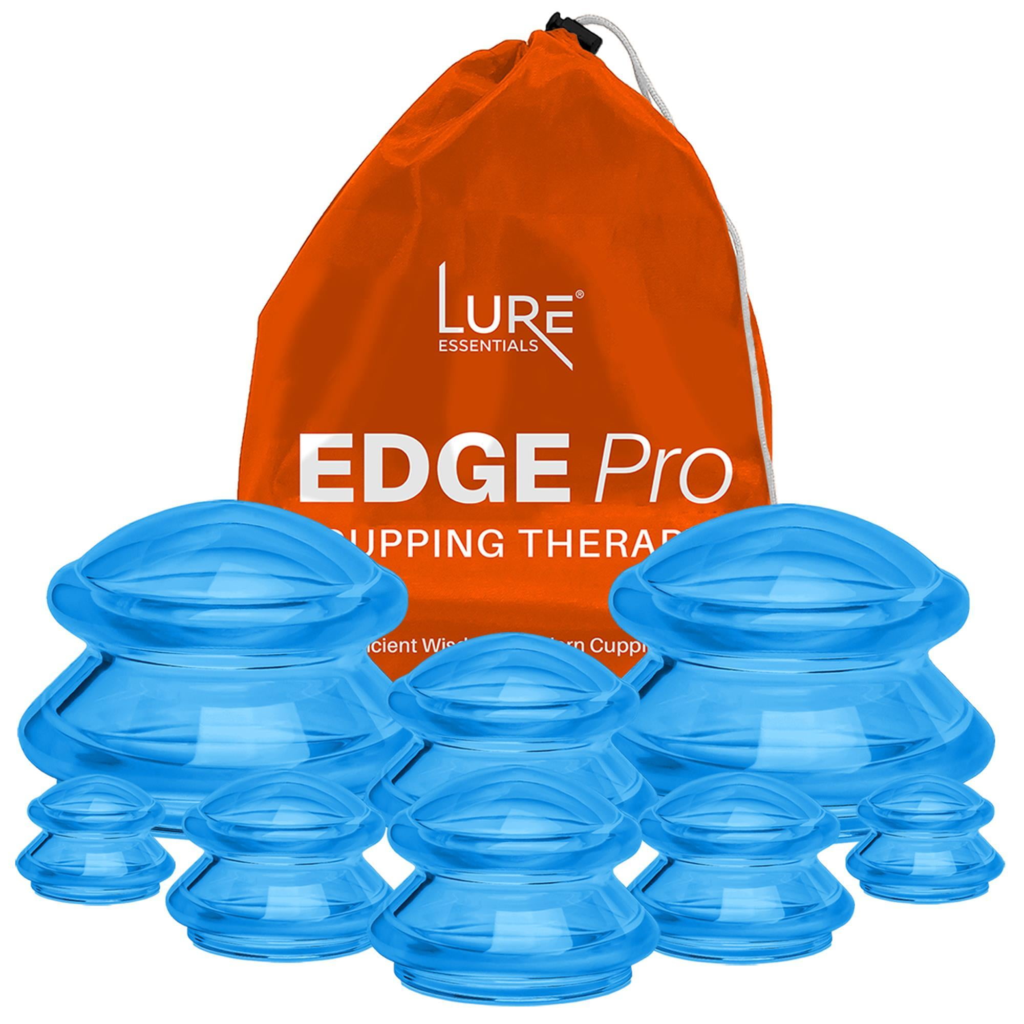 LURE Essentials Edge Cupping Set – Ultra Blue Silicone Cupping