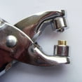 thumbnail image 5 of UNTERING Grommet Eyelet Setter Pliers with 100 Eyelets Set Portable Handheld Hole Pliers for Shoes Clothes Leather, 5 of 7