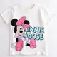 thumbnail image 4 of Camiseta de algodón para niños Disney, disfraz nuevo de verano para niños, ropa deportiva de moda, informal, de manga corta, para niño y niña, camiseta blanca de manga corta, 4 of 5