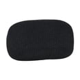 thumbnail image 2 of Funda de cojín de repuesto para silla de ordenador, funda de almohada para silla giratoria, funda de almohada para oficina Negro, 2 of 9