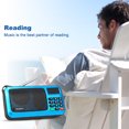 thumbnail image 3 of W405  Digital Radio Portable USB Wired Computer Speaker HiFi Stereo Receiver w/ Flashlight LED Display Support TF Music Play, 3 of 6