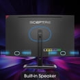 thumbnail image 2 of Monitor Curvo Gaming Sceptre 27 Pulgadas Negro con Frecuencia de Actualización de 240Hz y Altavoces, 2 of 9