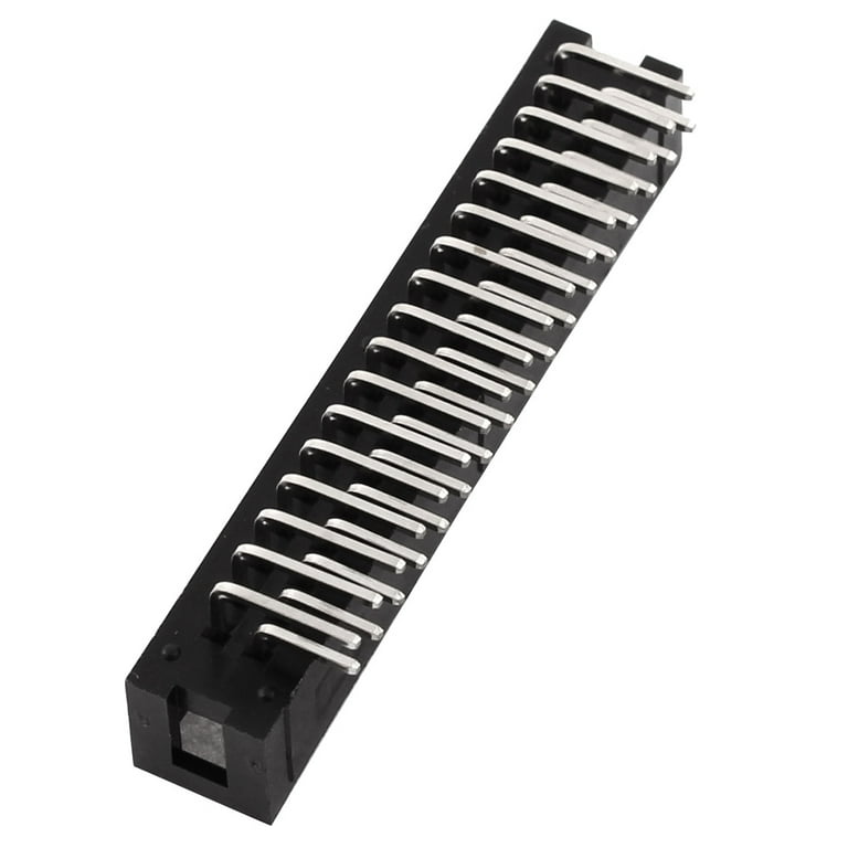 5-Pack 2.54mm Pitch 34-Pin (2x17) Male IDC Box Header Connectors - Straight, Gold Plated