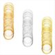 thumbnail image 1 of Alambre de Memoria de 300 Bucles para Hacer Pulseras y Brazaletes, Alambre de Memoria para Joyería, Alambre de Acero con Memoria para Abalorios, 1 of 5