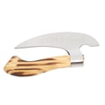 thumbnail image 2 of Hacha de pizza vikinga Mango de madera Hacha de pizza vikinga Hacha de pizza vikinga con funda Cabeza de hacha vikinga de acero inoxidable Pequeña, 2 of 10