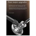 thumbnail image 3 of Carrete de Pesca Luya, Rueda Giratoria de Metal para Lanzamiento A Larga Distancia, Carrete Giratorio, Engranaje para Carrete (Bola de Agarre de Goma Suave), B, 3 of 8