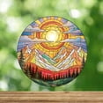 thumbnail image 2 of Lotusprinthandmade Colorful Sunrise Custom Shape Window Hanging Acrylic Ornament With Acrylic Charm (10in), Colorful Sunrise Window Hanging, 2 of 5