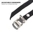 thumbnail image 3 of Correas para pedales de bicicletas 2 pares de correas de nailon para pedales de 12 cm de ancho para gimnasio ANGGREK Otros, 3 of 8