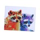 thumbnail image 2 of Adhesivo decorativo de pared de mosaico con de de imitación - 30x25cm Mapache Sunnimix Kits de pintura de diamante 5D, 2 of 8