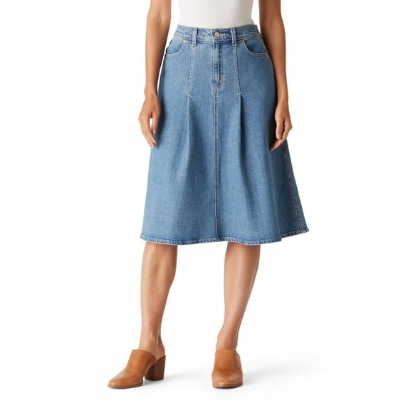 Levi Strauss Signature™ Women's Vintage Pleated Skirt
