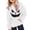 White, variant on Mercatoo Halloween Hooded Sweatshirt for Kids Long Sleeve Pumpkin Printed Tops Boys Girls Warm Peppy Hoodie with Pocket