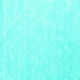 thumbnail image 1 of Ahgly Company Indoor Square Abstract Turquoise Blue Contemporary Area Rugs, 8' Square, 1 of 4