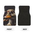 thumbnail image 2 of Yiaed Modern Funny Duck Print Carpet Floor Mats for Cars, Auto Accessories Front & Rear Car Floor Mats Car Floor Foot Mat Sets of 4 Pieces, 2 of 7