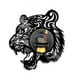thumbnail image 5 of Reloj de pared de vinilo con forma de cabeza de tigre, reloj de pared de vinilo con forma de cabeza de tigre, reloj de vinilo, decoración de pared de salón, regalos únicos para amantes de la música Feliz Sencillez, 5 of 5