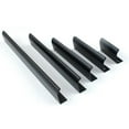 thumbnail image 3 of Black Kitchen Cabinet Door Handles Cupboard Drawer Concealed Finger Edge Pull, 3 of 7