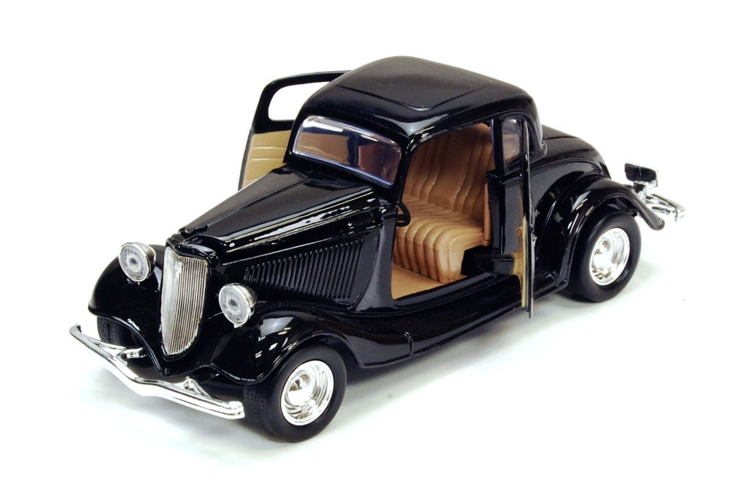 1934 Ford Coupe Hardtop, Black - Showcasts 77217BK - 1/24 Scale Diecast Model Car