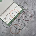 thumbnail image 1 of OULII Back to School 10PCS Notebook Strap Nylon Rope Bands For Travel Journals Assorted Color, 1 of 8
