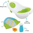 FisherPrice 4in1 Sling ‘n Seat Tub Baby to Toddler Bath with 2 Toys