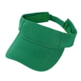 thumbnail image 3 of Wuxian Women'S Golf Hats Solid Colro Breathable Summer Riding Visor Hat Foldable Adjustable Version Golf Cap Soft Lightweight Summer Uv Protection Beach Outdoor Headwear,Green,One Size, 3 of 3