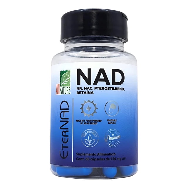 NAD Nicotinamida Ribosido 60 cápsulas All Nature