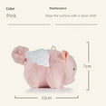 thumbnail image 4 of Chat Rouge en Filet à Queue Remuante Petit Cochon Volant Corde à Tirer panda Jouet en Peluche Pendentif Poupée Chiot kapibala DMH, 4 of 7