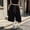Black, variant on DuoJiaJ Womens Capri Pants, Drawstring Loose Cropped Sweatpants Casual Black L