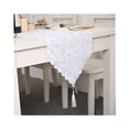 thumbnail image 2 of Xmas Tablecloth Festival Printed Table Runner Rural Party Table Runner Decorations Household Wedding Party Background New Adornment Silver Tree, 2 of 9