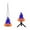 B, variant on QLUEWX LED Halloween Flame Light, 16.9" Glowing Simulation Flame Brazier Light Halloween Party Decorations, Ambient Light Party Supplies Home Decor, Halloween Decor for Home Indoor Outdoor Table