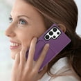 thumbnail image 6 of Dteck for Samsung Galaxy S23 ultra Case, Wallet Card Slots Holder Hybrid Shockproof Rugged Case with Built-in Make-up Mirror for Samsung Galaxy S23 Ultrra, Purple, 6 of 6