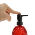 thumbnail image 3 of Unique Bargains 1 Pc Pineapple-shaped Soap Dispenser 11.84oz Red Black, 3 of 6