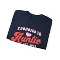 thumbnail image 3 of Promoted to Auntie Sweatshirt,  Aunite Established 2024, 3 of 4