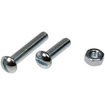 Dorman 784-610D Machine Screw With Nuts - 1/4 In.-20 X 1 In., 1-1/2 In. (Pack of 12)