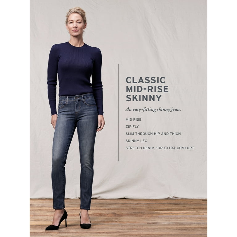 Levi\'s Women\'s Classic Mid Rise Skinny Jeans