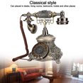thumbnail image 3 of Ccdes Turntable Telephone,MS-5700D Resin Classical Vintage Turntable Dial Antique Rotation European Telephone,VintageTelephone, 3 of 8