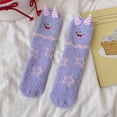thumbnail image 2 of Womens Winter Socks, Mid Tube Socks with Fleece for Warmth and Cold Protection, 2 of 4