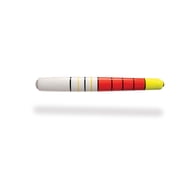 (2 pack) Comal Spring Stick Fishing Bobber, Pear Shape, Red and White
