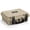 Khaki, variant on Waterproof Hard Case, Portable Protective Camera Case, Customizable Foam Case Fit Use of Camera, Drones, Equipments -13.5x11.4x5.3inch