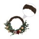 thumbnail image 5 of WEUVEB 1Ud Colgante Guirnalda De Rosas Artificiales Marrón Oscuro Ideal Para En Bodas Y Eventos, 5 of 7