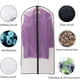 thumbnail image 2 of Protector de ropa, cremallera completa transparente para ropa de guardarropa y organizador de ropa Adepaton LKX-0121-3, 2 of 5
