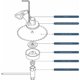 thumbnail image 4 of Llave de cadena profesional para motores de 2 tiempos, compatible con Stihl FS40C FS55R, herramienta de reparación de alta durabilidad, diseño optimizado para un funcionamiento suave, características, 4 of 5