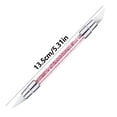 thumbnail image 3 of Lenkho Silicone Nail Art Sculpture Pen, Dual Tipped Silicone Rhinestone Nail Polish Carving Pen, Dual Tipped Nails Art Brushes, 3D Nails Gel Arts Tools for Carving Drawing Shaping, 3 of 9
