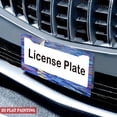 thumbnail image 4 of 1Pack License Plate Frames with Blue Sea and Sailboat Pattern Includes Screws & Caps Full Accessories Included Size 6.3x12.2inch(16x31cm), 4 of 8