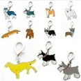 thumbnail image 2 of Metal Dog Key Chain Lovely Puppy Pendant Keyring Keychain Woman Bag Charm Gift, 2 of 7