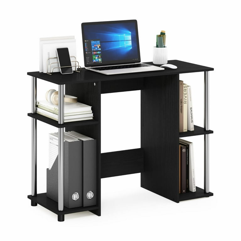 Furinno Jaya Compact Computer Study Desk, Black