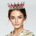 thumbnail image 2 of Shisuyan Tiara Alloy Elegant European Design For Prom 1Set 5.9X5.9X2.2in, 2 of 8
