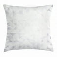 thumbnail image 1 of Grey and White Throw Pillow Cushion Cover, Geometric Poly Artsy Triangles Abstract Pattern in Many Shades of Grey, Decorative Square Accent Pillow Case, 16 X 16 Inches, Pale Grey White, by Ambesonne, 1 of 2