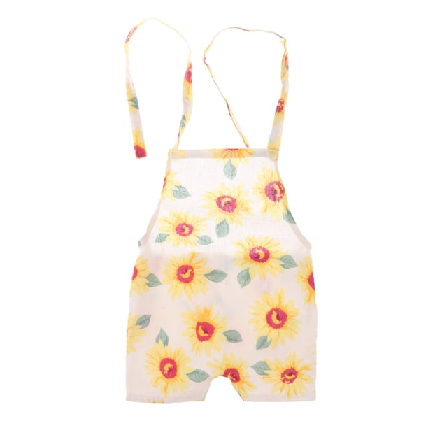 Monos de Una Pieza para Bebé Niña, Ropa para Disfraz, Monos para Fotografía, Accesorio para Fotografía, Mameluco, Traje de Sol, Ropa de Verano -Girasol Sunnimix Disfraz de foto recién nacido de algodón