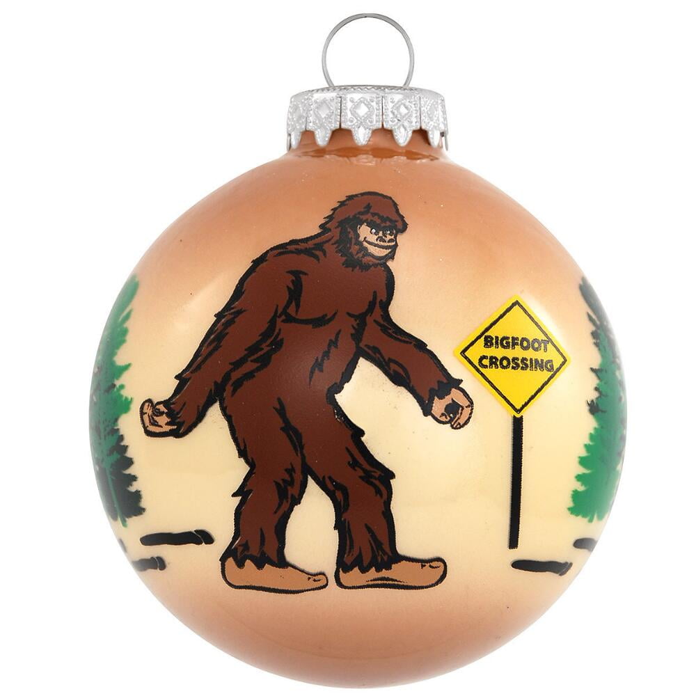 Bigfoot Christmas Ornament 