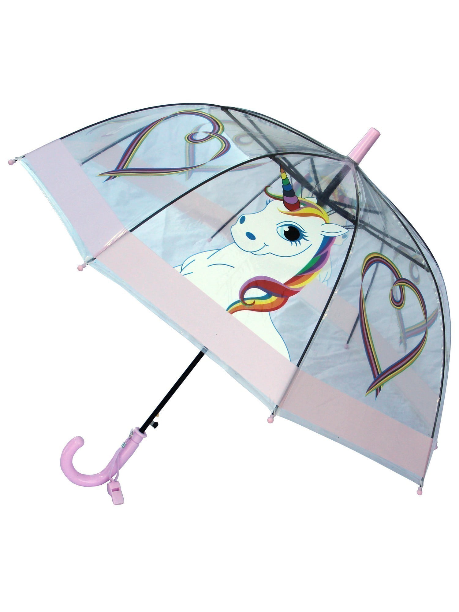 RainStoppers Rain/Sun UV Costume 32" Arc Children Kid Solid Color Umbrella 